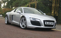 Audi R8 for hire
