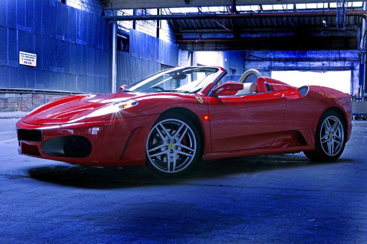 Ferrari 430 Spider - BlueChip Car Hire