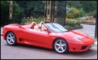 Ferrari rental - 360 Spider